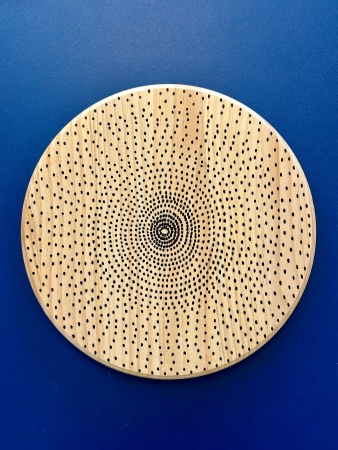 Emanating Rings by artist Troy Allen